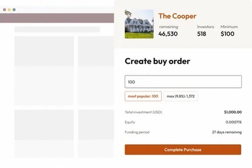 Start building your portfolio with as little as $10